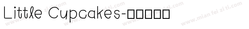 Little Cupcakes字体转换